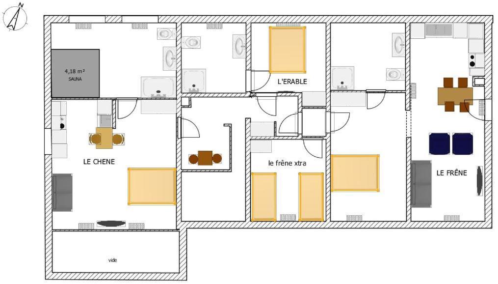 Le Refuge D'Engreux Hotel Houffalize Eksteriør billede